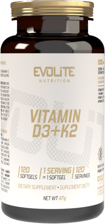 Evolite Vitamin D3+K2