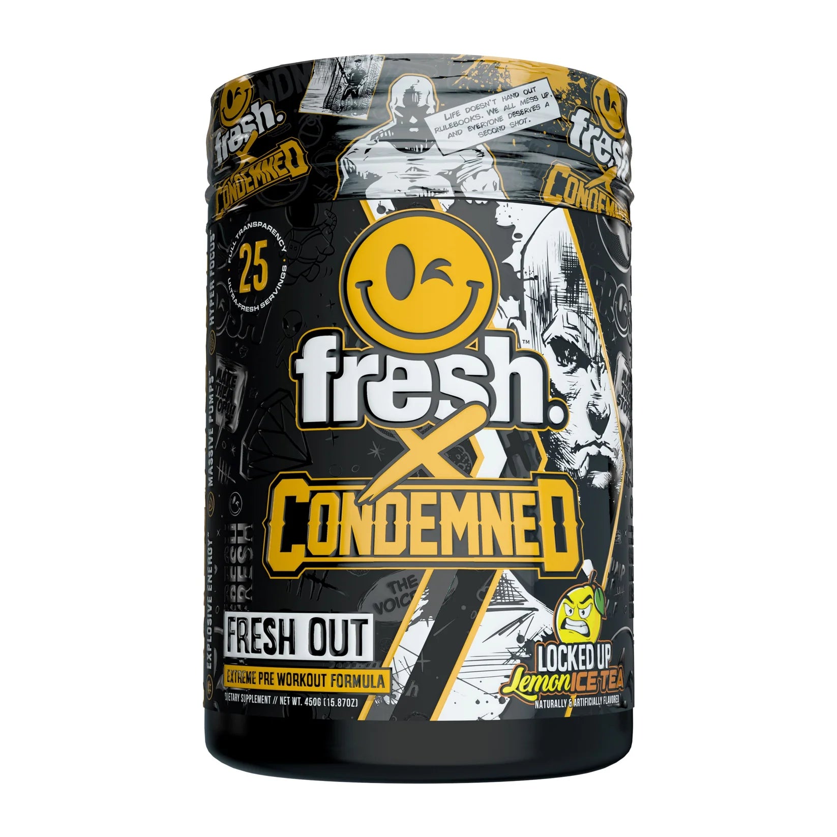 Fresh x Condemned Labz Fresh Out Pre-Workout (25 Servings)