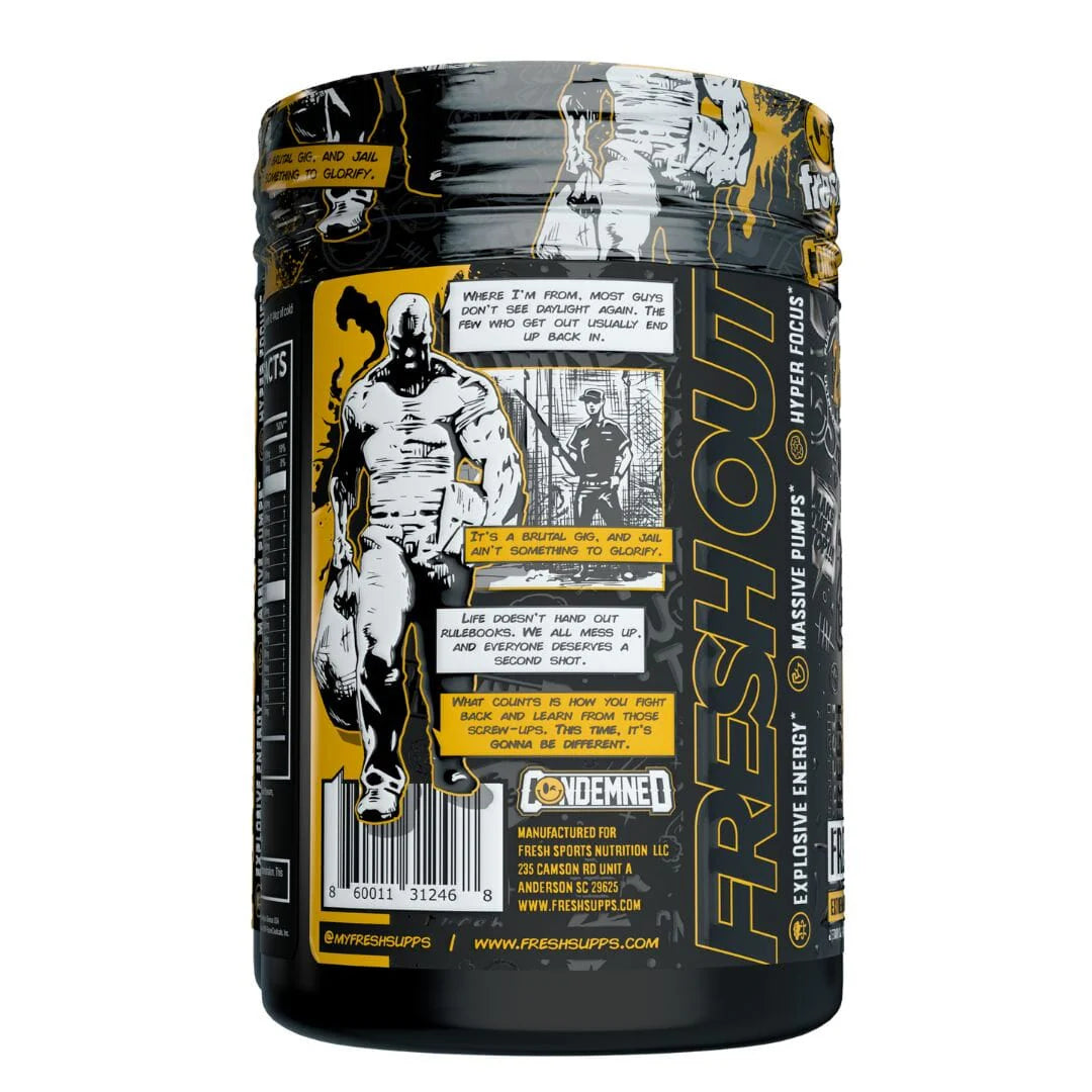 Fresh x Condemned Labz Fresh Out Pre-Workout (25 Servings)