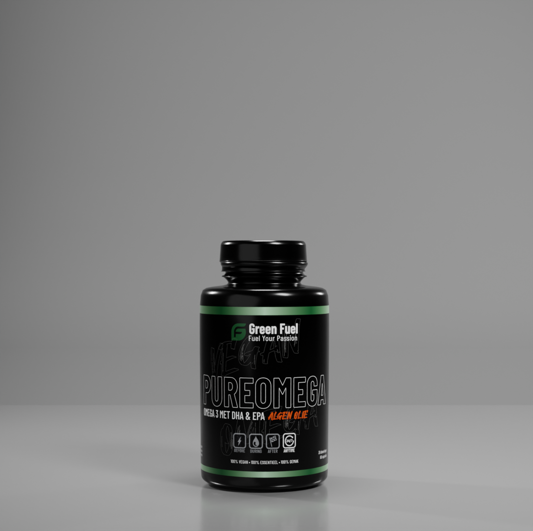 Green Fuel Vegan Omega-3 uit Algen (60 Caps)