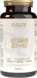 Evolite Vitamin D3+K2